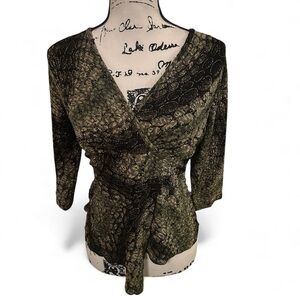 j.t.b False Wrap Shirt